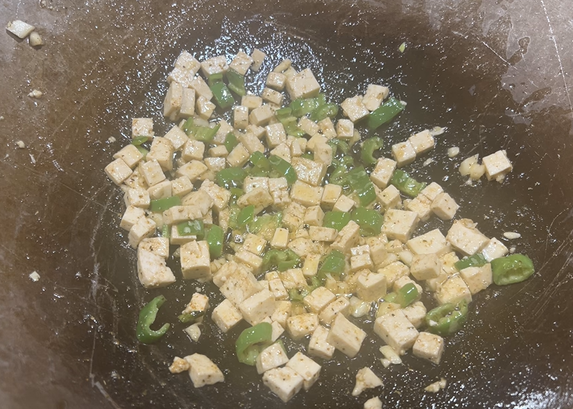 Tofu, Garlic, Anaheim